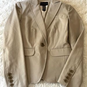 Banana Republic Khaki Cream Blazer NWOT